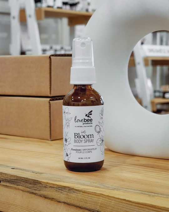 In Bloom' Natural Body Spray  Chamomile, Lavender, Vanilla +